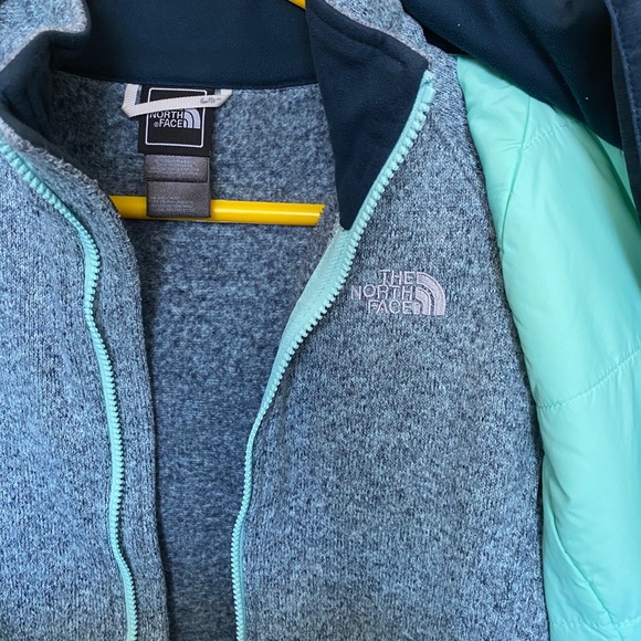 The North Face 2 in 1 ski jacket with fleece - Picture 8 of 12